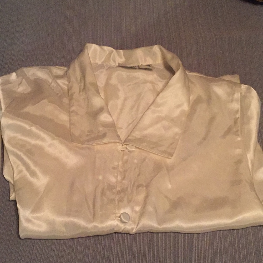 Delicate satin pajamas